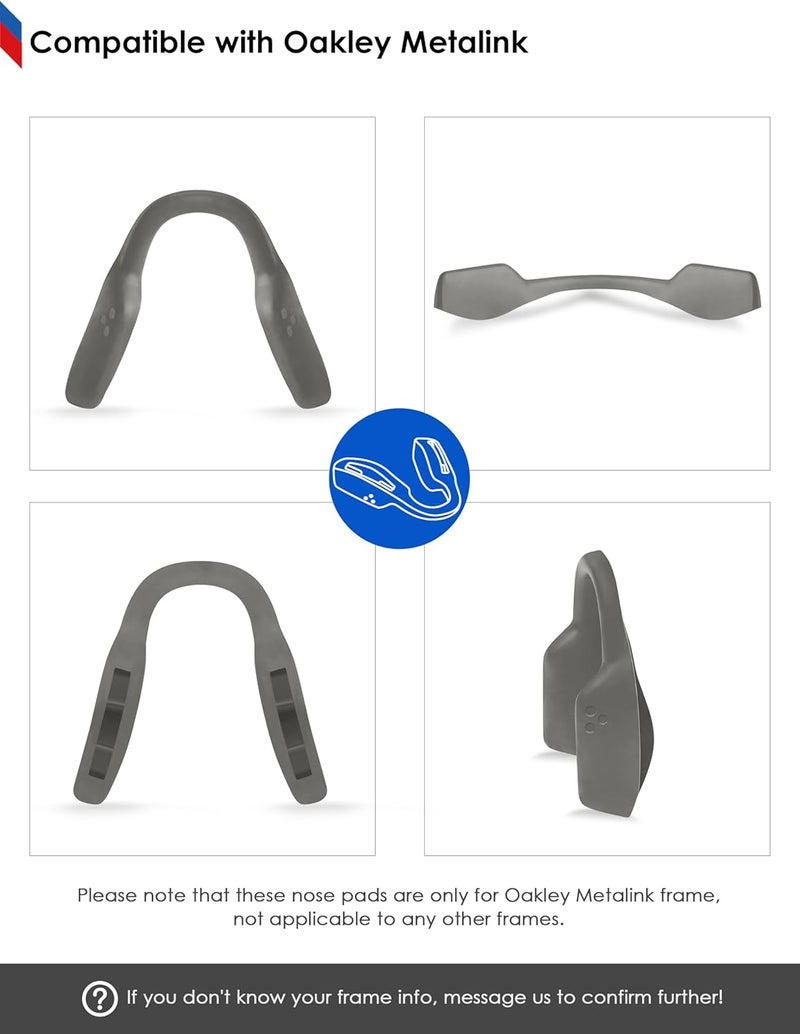 BLAZERBUCK Replacement Nose Piece Nose Pads for Oakley Metalink OX8153 Eyeglasses - Image 5